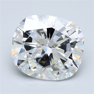 Foto Diamante Natural 8.63 quilates, Del cojín , Color F, claridad VVS1 y certificado GIA de