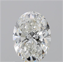 Natural Diamond 1.51 Carats, Oval with  Cut, I Color, VS2 Clarity and Certified by GIA