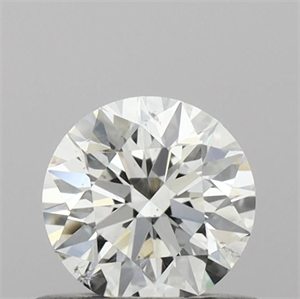 Foto Diamante Natural 0.50 quilates, Redondo , Color H, claridad SI2 y certificado GIA de