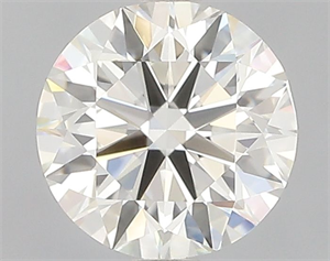 Picture of Natural Diamond 0.80 Carats, Round with Excellent Cut, K Color, VVS2 Clarity and Certified by GIA