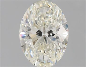 Picture of Natural Diamond 1.50 Carats, Oval with  Cut, J Color, SI2 Clarity and Certified by GIA