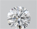 Lab Grown Diamond 1.11 Carats, Round with Ideal Cut, D Color, VVS2 Clarity and Certified by IGI