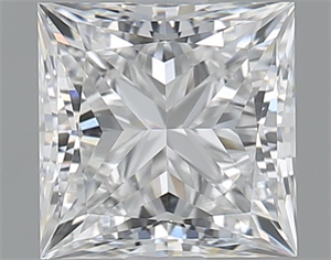 Foto Diamante Natural 1.00 quilates, Princesa , Color E, claridad VS1 y certificado GIA de