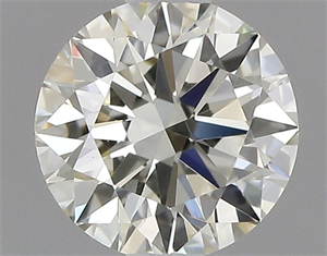 Picture of Natural Diamond 0.50 Carats, Round with Excellent Cut, M Color, VS2 Clarity and Certified by GIA