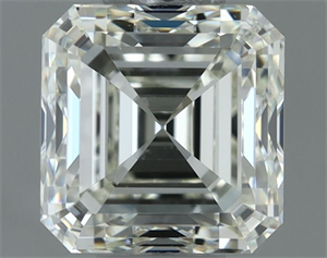 Picture of Natural Diamond 1.00 Carats, Asscher with  Cut, I Color, VS1 Clarity and Certified by IGI