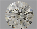 Natural Diamond 1.15 Carats, Round with Excellent Cut, J Color, VS2 Clarity and Certified by IGI