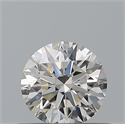 Natural Diamond 0.41 Carats, Round with Excellent Cut, G Color, VVS1 Clarity and Certified by GIA