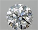 Diamante Natural 0.80 quilates, Redondo , Color I, claridad IF y certificado GIA