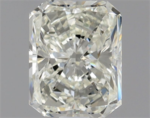 Picture of Natural Diamond 0.70 Carats, Radiant with  Cut, J Color, VS1 Clarity and Certified by GIA