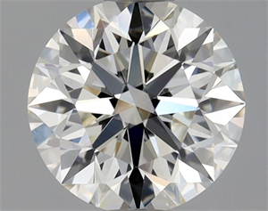 Picture of Natural Diamond 0.80 Carats, Round with Excellent Cut, G Color, IF Clarity and Certified by GIA