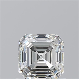Foto Diamante Natural 0.95 quilates, Asscher , Color H, claridad VS2 y certificado GIA de
