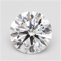 Lab Grown Diamond 3.22 Carats, Round with Ideal Cut, E Color, IF Clarity and Certified by IGI