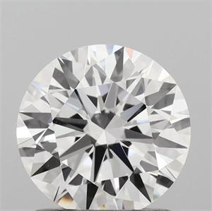 Picture of Lab Grown Diamond 1.07 Carats, Round with Ideal Cut, D Color, VVS2 Clarity and Certified by IGI
