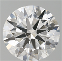 Lab Grown Diamond 3.10 Carats, Round with Ideal Cut, E Color, VVS2 Clarity and Certified by IGI