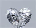 Natural Diamond 0.30 Carats, Heart with  Cut, D Color, VS1 Clarity and Certified by GIA