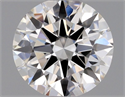 Diamante Natural 0.40 quilates, Redondo , Color G, claridad VVS1 y certificado GIA