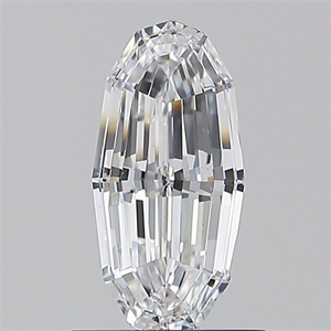 Picture of Natural Diamond 1.01 Carats, Oval with  Cut, D Color, SI1 Clarity and Certified by GIA