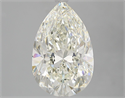Diamante Natural 4.47 quilates, De pera , Color K, claridad VVS1 y certificado GIA