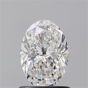 Foto Diamante Natural 0.90 quilates, Ovalado , Color E, claridad SI1 y certificado GIA de