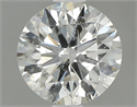 Natural Diamond 1.14 Carats, Round with Excellent Cut, H Color, I1 Clarity and Certified by IGI