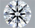 Lab Grown Diamond 3.02 Carats, Round with Ideal Cut, D Color, VVS1 Clarity and Certified by IGI