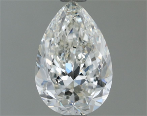 Foto Diamante Natural 1.01 quilates, De pera , Color H, claridad VS2 y certificado IGI de