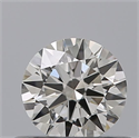 Diamante Natural 0.42 quilates, Redondo , Color G, claridad IF y certificado GIA
