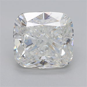 Picture of Natural Diamond 3.00 Carats, Cushion with  Cut, G Color, SI1 Clarity and Certified by GIA