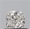 Natural Diamond 0.47 Carats, Cushion with  Cut, H Color, VS1 Clarity and Certified by GIA
