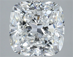 Foto Diamante Natural 4.03 quilates, Del cojín , Color E, claridad SI1 y certificado GIA de