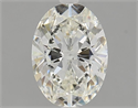 Natural Diamond 1.50 Carats, Oval with  Cut, I Color, VS2 Clarity and Certified by GIA