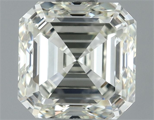 Picture of Natural Diamond 1.00 Carats, Asscher with  Cut, H Color, VS2 Clarity and Certified by IGI