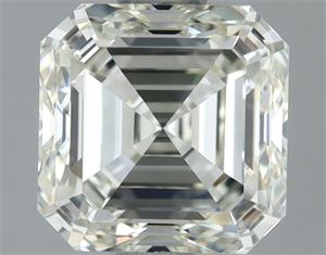 Picture of Natural Diamond 1.00 Carats, Asscher with  Cut, H Color, VS2 Clarity and Certified by IGI