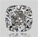 Diamante Natural 0.61 quilates, Del cojín , Color D, claridad VVS1 y certificado GIA