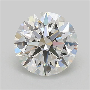 Picture of Lab Grown Diamond 1.03 Carats, Round with Ideal Cut, D Color, VS1 Clarity and Certified by IGI