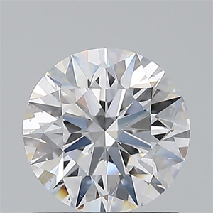 Picture of Natural Diamond 0.80 Carats, Round with Excellent Cut, D Color, SI1 Clarity and Certified by GIA