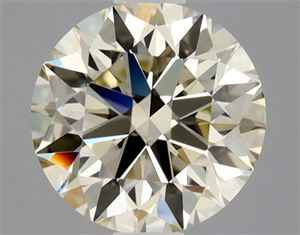 Picture of Natural Diamond 0.80 Carats, Round with Excellent Cut, N Color, VVS1 Clarity and Certified by GIA