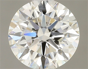 Picture of Natural Diamond 0.81 Carats, Round with Excellent Cut, F Color, SI1 Clarity and Certified by GIA