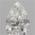 Natural Diamond 0.24 Carats, Pear with  Cut, E Color, SI2 Clarity and Certified by IGI