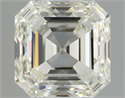 Natural Diamond 1.01 Carats, Asscher with  Cut, L Color, VVS1 Clarity and Certified by GIA