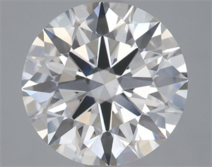 Picture of Lab Grown Diamond 3.63 Carats, Round with Ideal Cut, G Color, VS1 Clarity and Certified by IGI