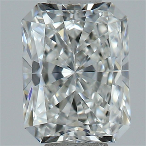 Foto Diamante Natural 0.51 quilates, Radiante , Color F, claridad VVS1 y certificado GIA de