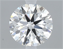 Diamante Natural 0.40 quilates, Redondo , Color F, claridad VVS1 y certificado GIA