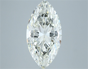Picture of Natural Diamond 4.02 Carats, Marquise with  Cut, I Color, VVS2 Clarity and Certified by IGI