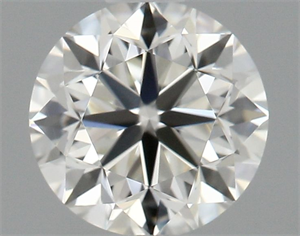Picture of Natural Diamond 0.70 Carats, Round with Very Good Cut, G Color, VVS2 Clarity and Certified by IGI
