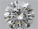 Natural Diamond 0.41 Carats, Round with Excellent Cut, I Color, SI1 Clarity and Certified by GIA