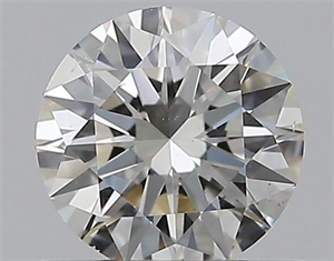 Picture of Natural Diamond 0.41 Carats, Round with Excellent Cut, I Color, SI1 Clarity and Certified by GIA