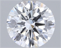 Lab Grown Diamond 1.00 Carats, Round with Ideal Cut, D Color, VVS1 Clarity and Certified by IGI