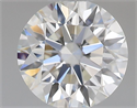 Diamante Natural 0.44 quilates, Redondo , Color H, claridad IF y certificado GIA
