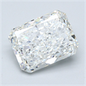 Diamante Natural 4.03 quilates, Radiante , Color G, claridad SI1 y certificado GIA